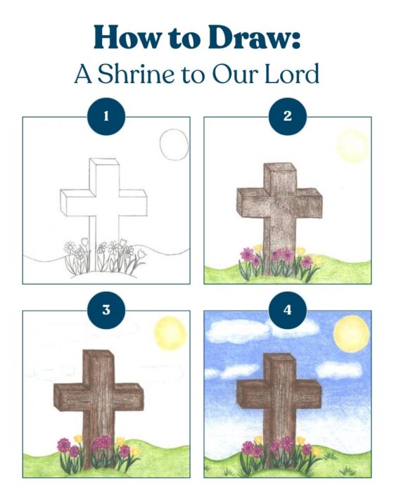 How to Draw: A Shrine to Our Lord