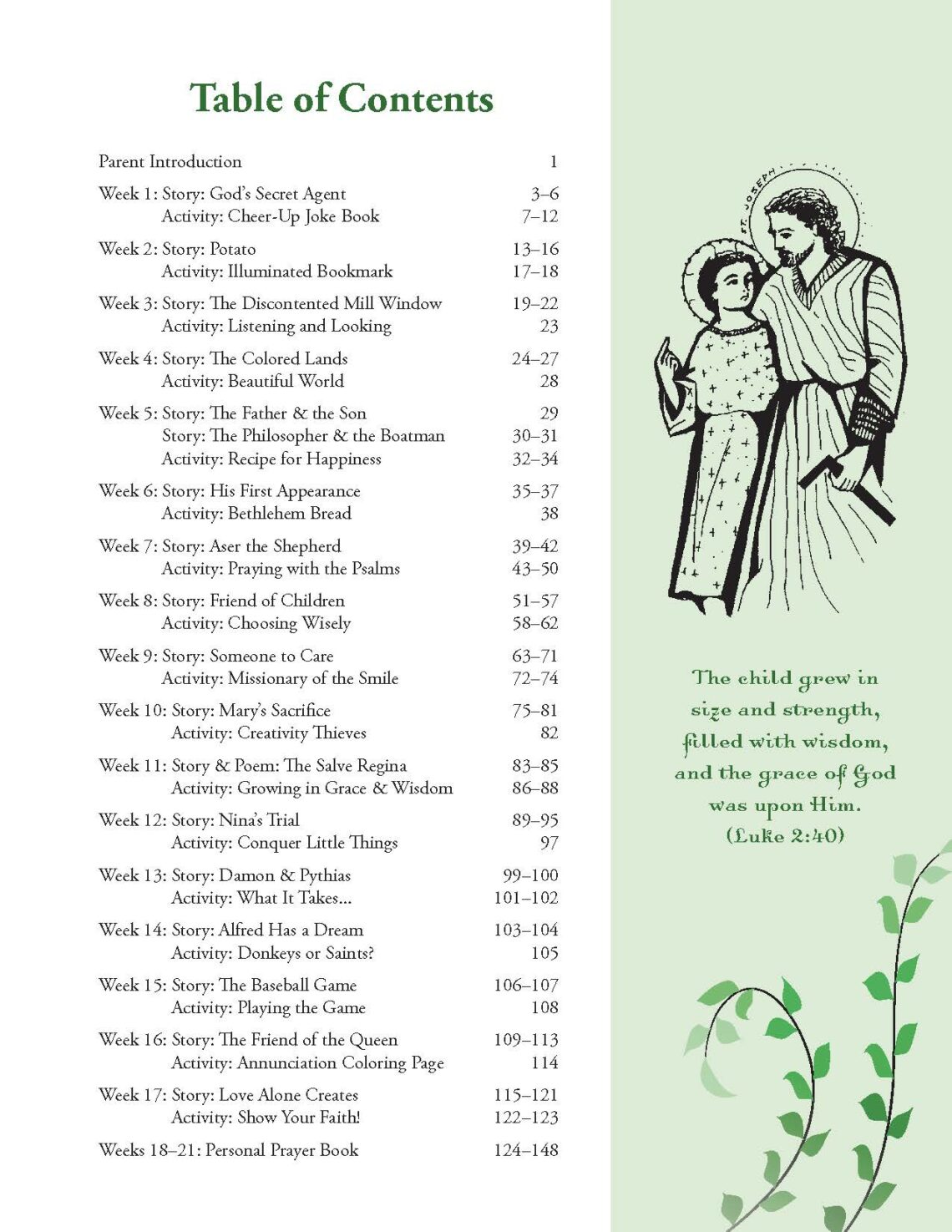 Growing in Grace & Wisdom: A Hands-On Religion Resource - Catholic ...