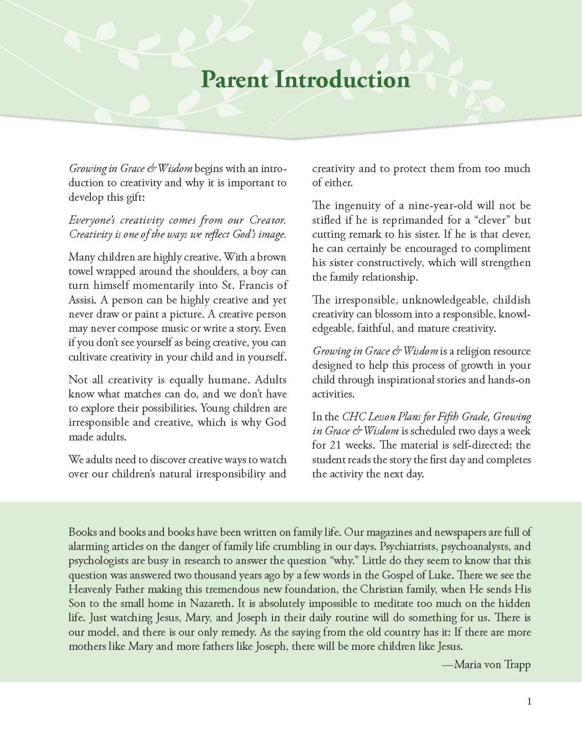 Growing in Grace & Wisdom: A Hands-On Religion Resource - Catholic ...