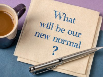 What,Will,Be,Our,New,Normal?,Handwriting,On,A,Napkin