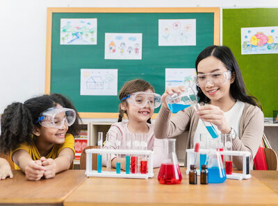 Children Doing Chemistry