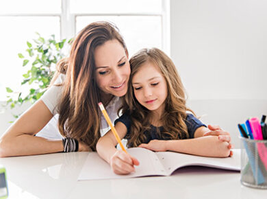 How do I correct my children’s writing assignments?