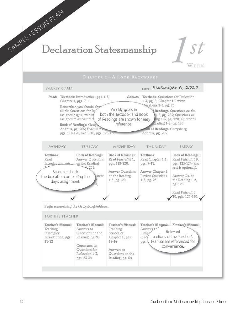 Sample Lesson Plan