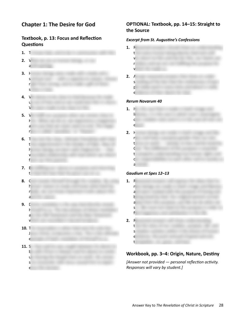 Answer Key