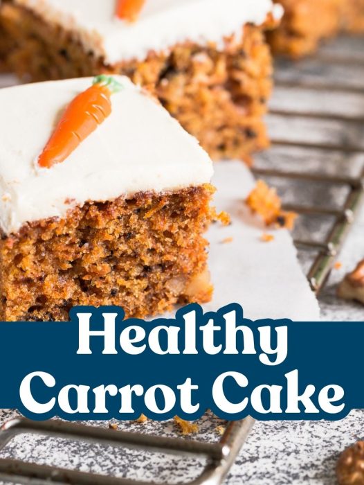 Healthy Carrot Cake Recipe