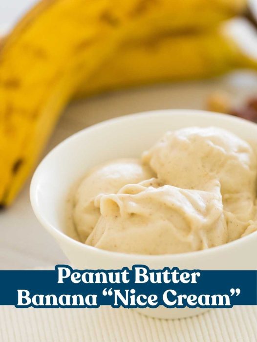 Peanut Butter Banana Nice Cream
